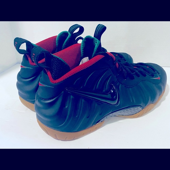 Nike Air Foamposite Gucci 624041-004 Sz 11 Black Red Green - Picture 8 of 9